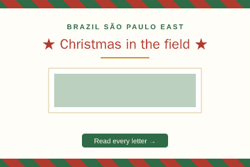 Christmas: holly red-and-green ribbon border, centered headline with stars, gold rule